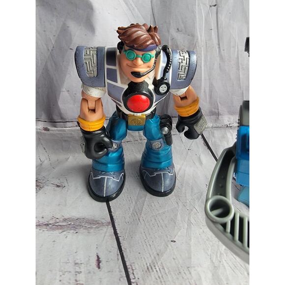 Mattel rescue heroes lot 2 Gil Gripper Matt Medic 1998 2002 - Picture 3 of 7